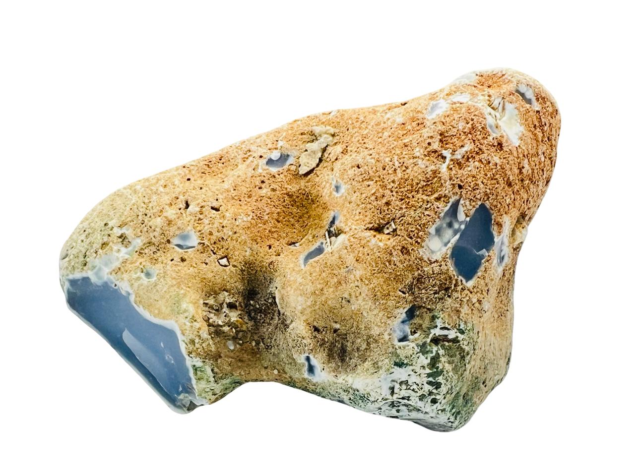 العقيق الكالسيدوني الأزرق